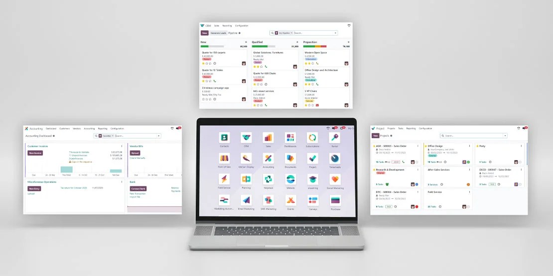 Exploring odoo: a comprehensive review